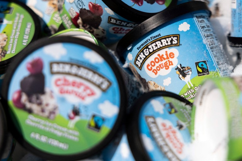 Ben & Jerry’s cofounder leaves firm amid dispute with Unilever over Gaza | Business and Economy News | Al Jazeera