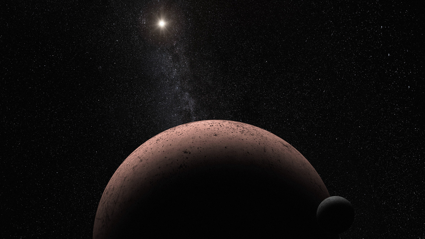 Dwarf Planet Makemake Contains the Most Distant Gas in the Solar System
