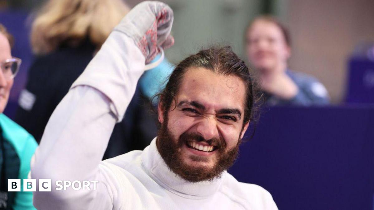 Para Fencing World Championships: GB’s Dimitri Coutya wins gold in men’s foil category B