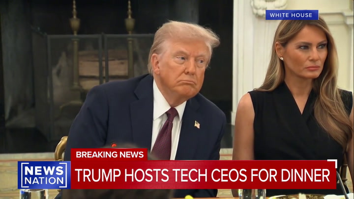 The president looked to the first lady, 24 years his junior, for assistance after a question didn’t register.