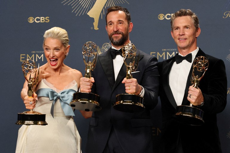 The Pitt wins best TV drama Emmy, as war on Gaza echoes at ceremony | Entertainment News | Al Jazeera