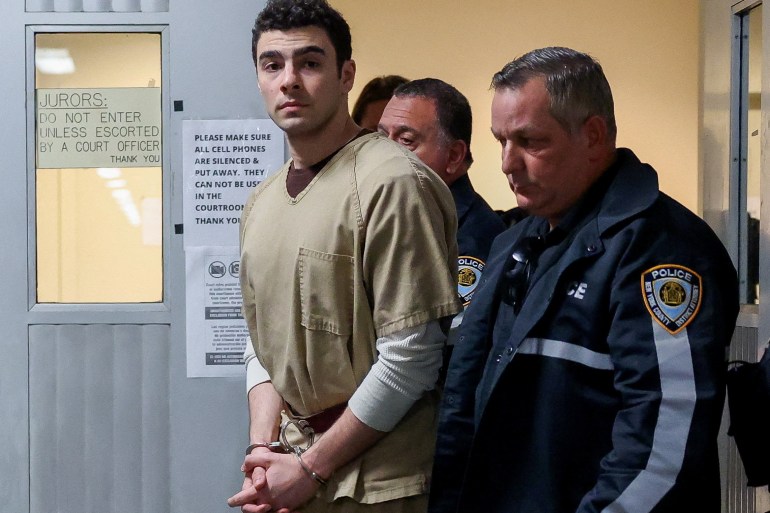 ‘Terrorism’ charge on Mangione dismissed in health insurance exec’s killing | Crime News | Al Jazeera