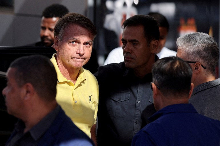 Brazil’s Bolsonaro taken to hospital after feeling unwell | Jair Bolsonaro News | Al Jazeera