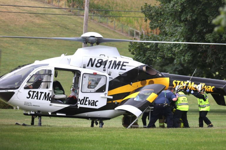 Five police officers shot, three fatally, in Pennsylvania | Crime News | Al Jazeera