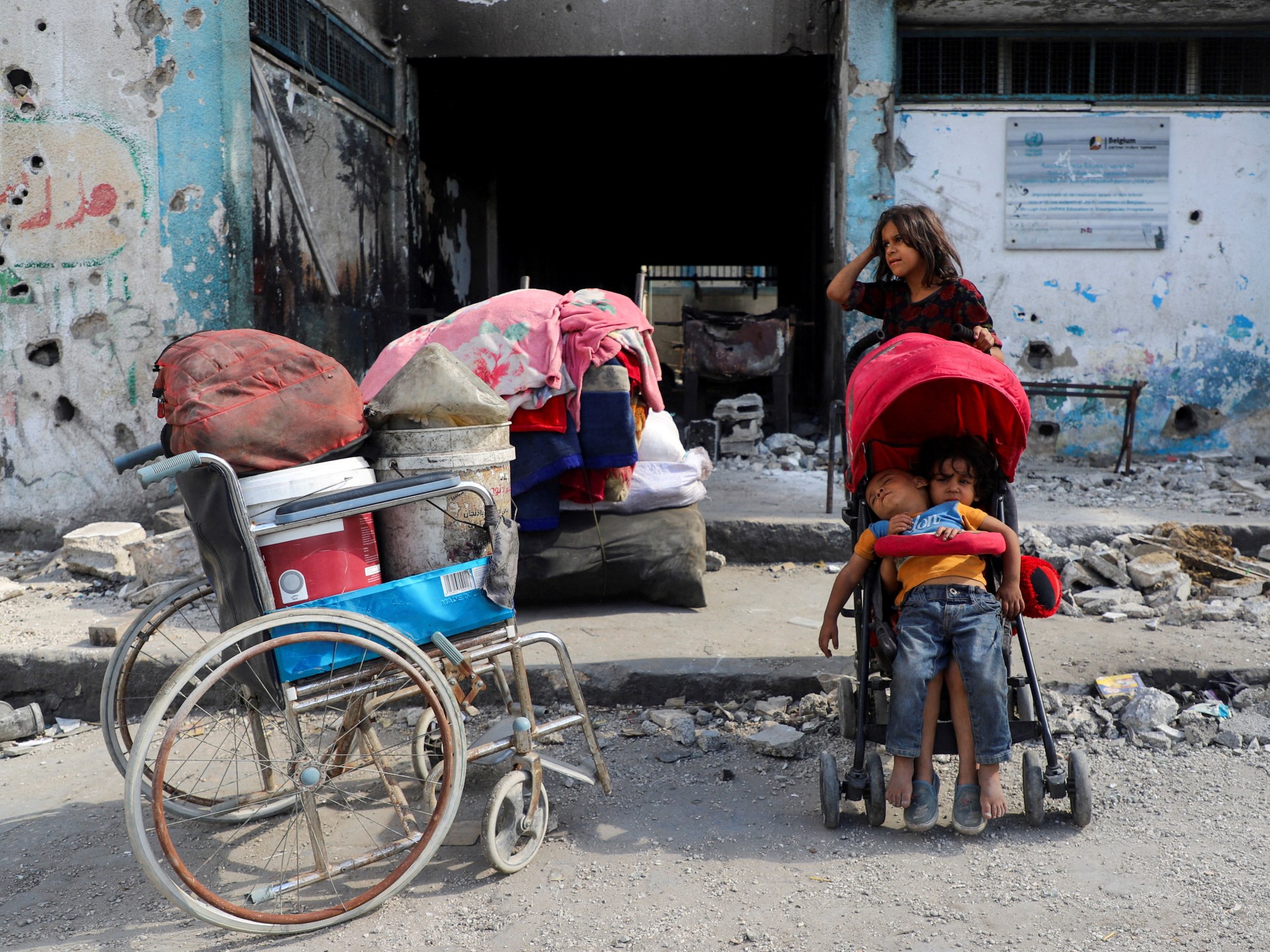 Escalating Conflict: Israel Intensifies Gaza City Assault, Tragically Affecting Children in Targeted School Strike