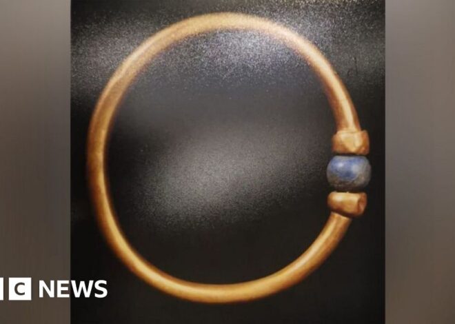 Search for ancient Egyptian gold bracelet missing from museum