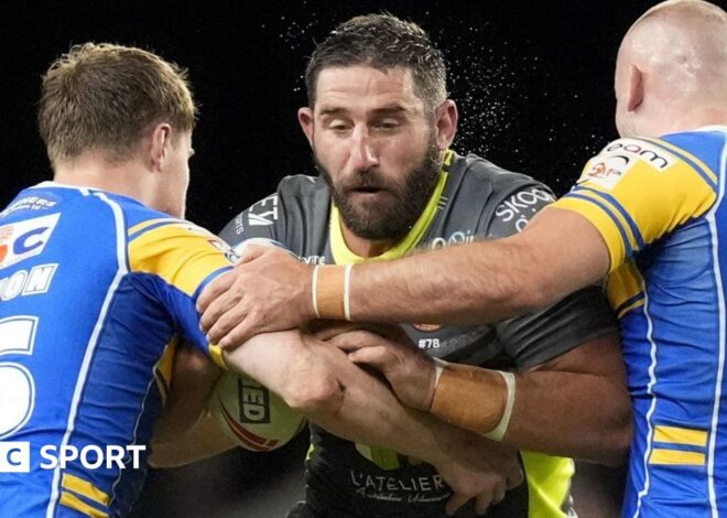 Super League: Leeds Rhinos 8-16 Catalans Dragons