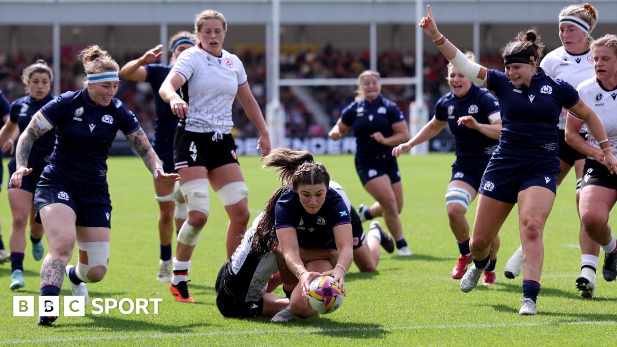 Women’s Rugby World Cup 2025: Scotland ‘miss lift and have to take the stairs’ against England