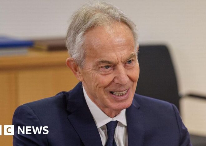 Tony Blair in Talks to Lead Transitional Authority in Gaza