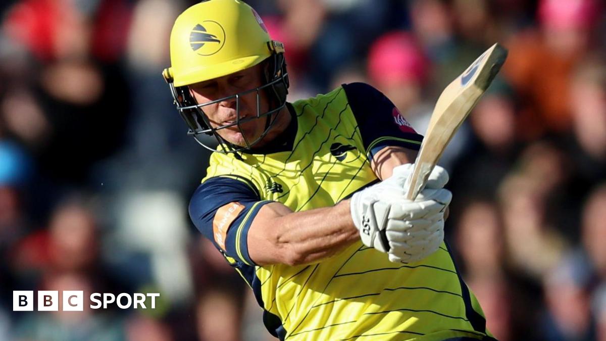 T20 Blast semi-final: Chris Lynn powers Hampshire past Northants