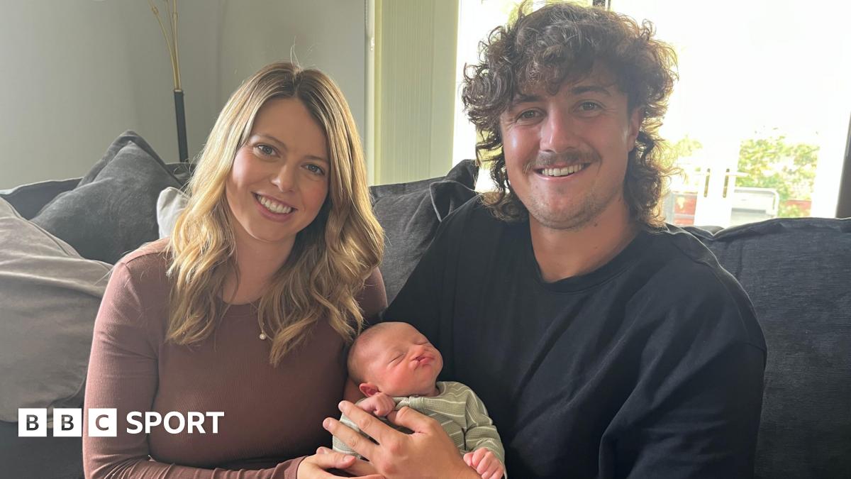 New dad Tom Kohler-Cadmore raising awareness of cleft lips