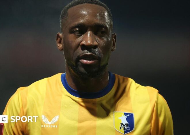 Lucas Akins: Jailed footballer named in Mansfield Town squad list