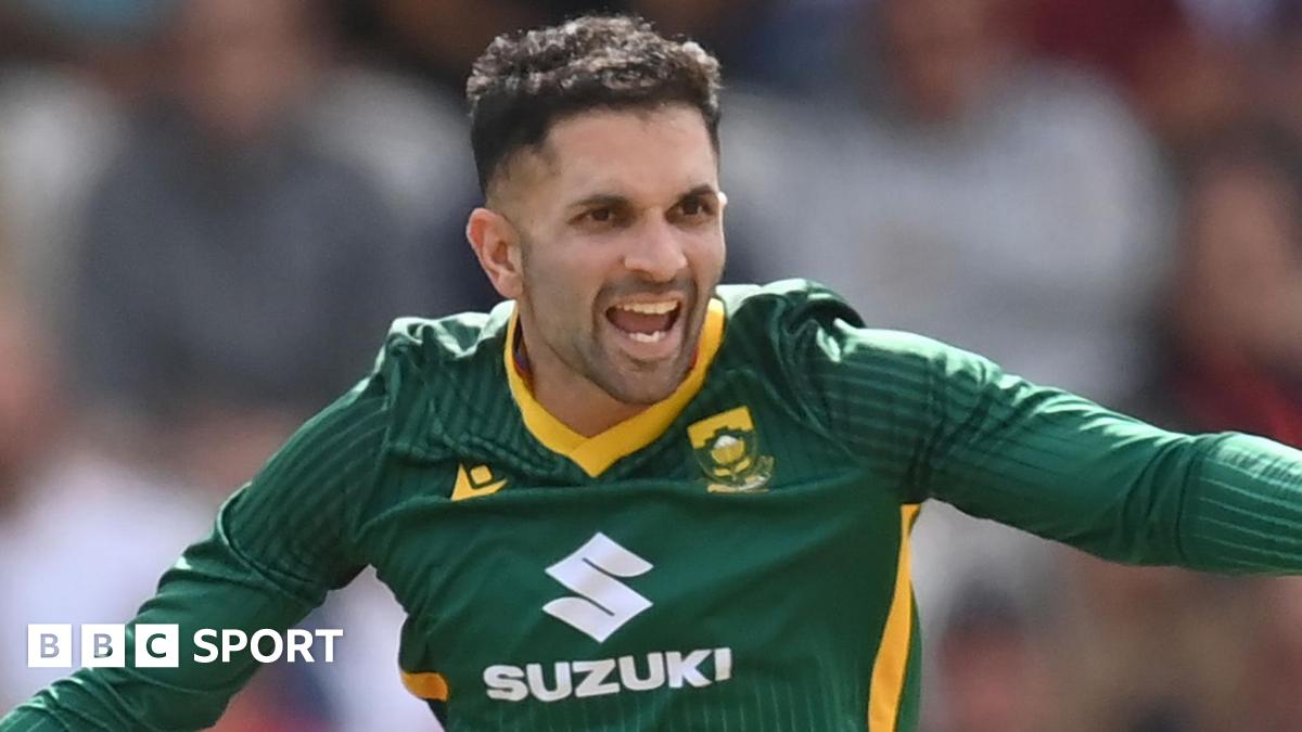 Keshav Maharaj: Leicestershire sign South Africa spinner