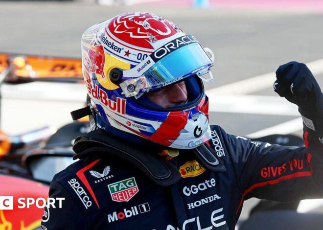 Italian Grand Prix: Max Verstappen takes pole ahead of Lando Norris at Monza