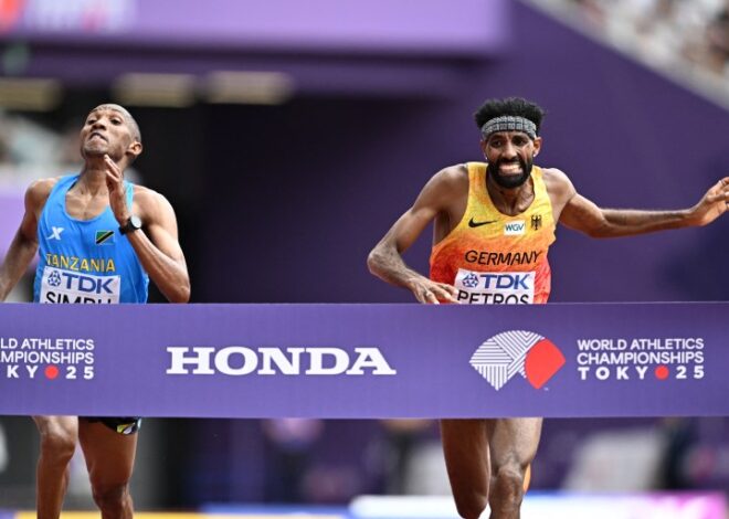 Simbu from Tanzania wins marathon gold in historic photo finish | Athletics News | Al Jazeera