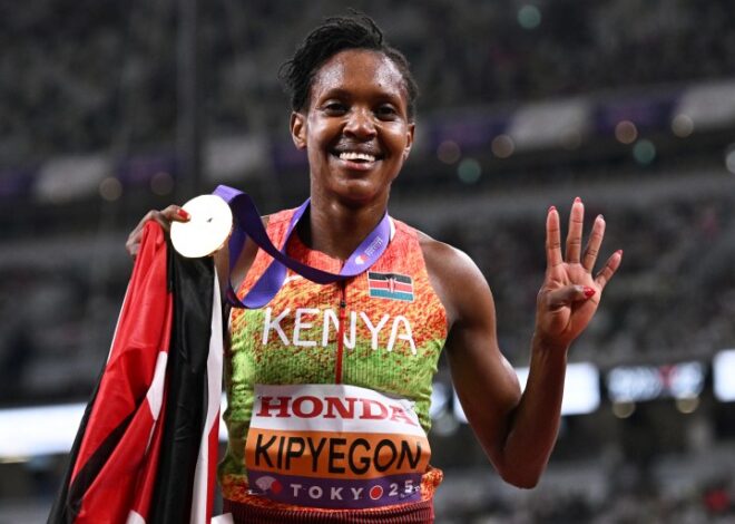 Kenya’s Kipyegon wins record fourth 1,500m title at World Athletics | Athletics News | Al Jazeera