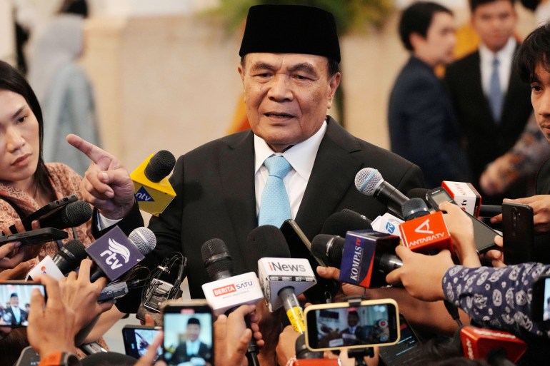 Indonesia’s Subianto appoints new security minister after deadly protests | News | Al Jazeera