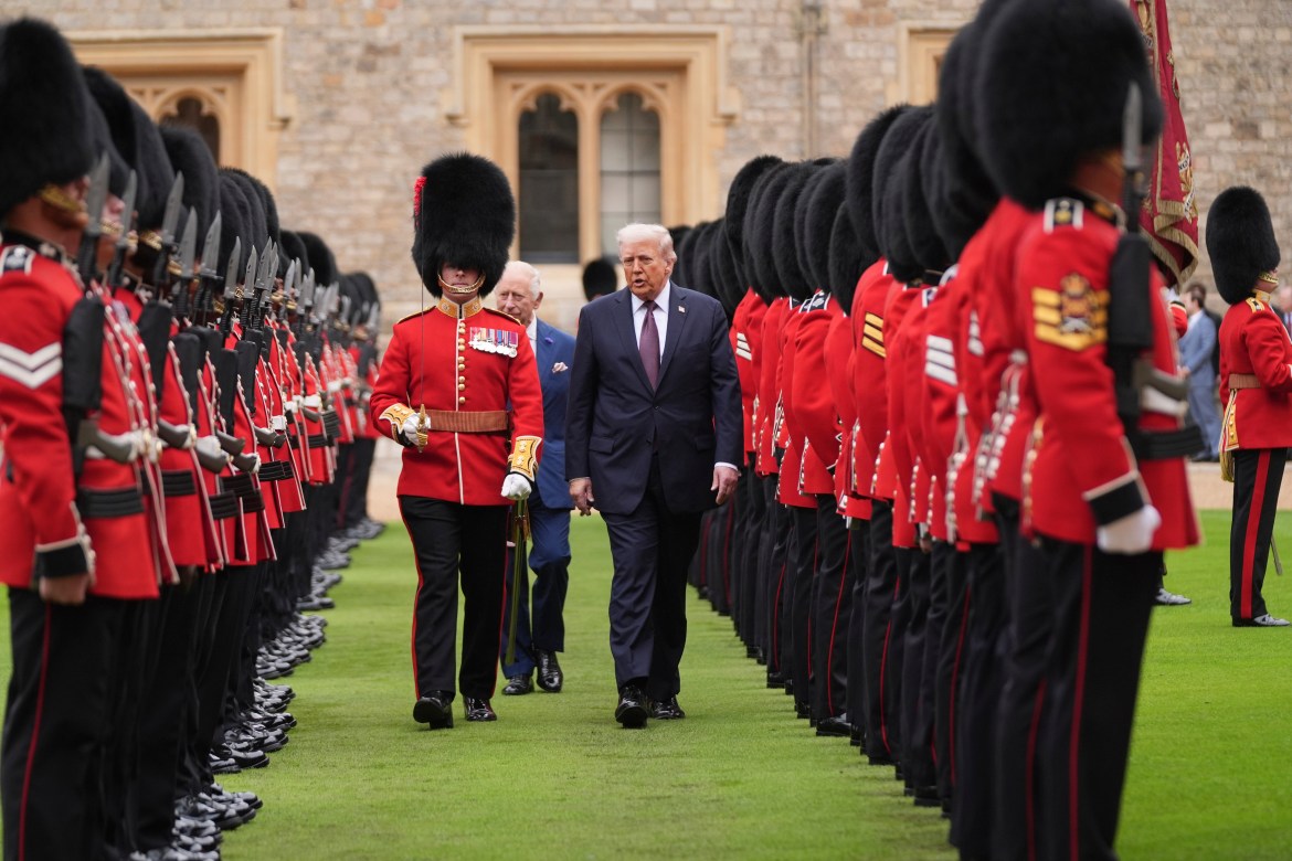 King Charles greets Trump with royal pageantry in UK’s Windsor Castle | Donald Trump News | Al Jazeera