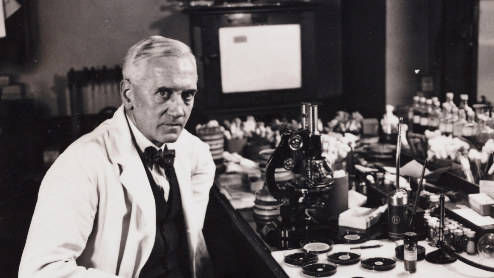 On September 28, 1928, Alexander Fleming Accidentally Discovers the First Antibiotic from Mold in His Petri Dish