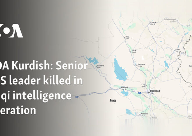 Top ISIS Leader Eliminated in High-Stakes Iraqi Intelligence Operation