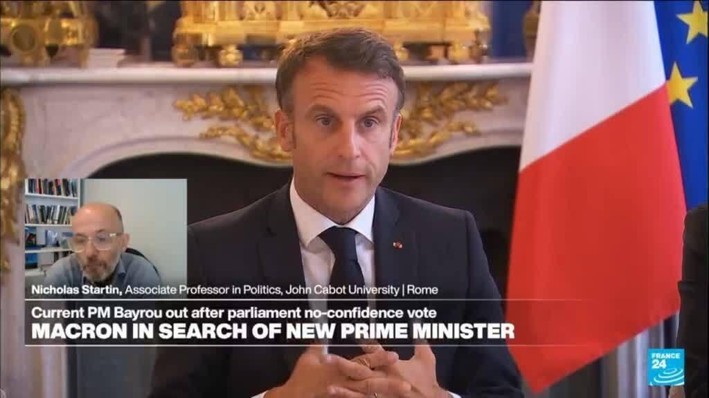French president's politics weakened mainstream parties & energised populist radicals on right, left