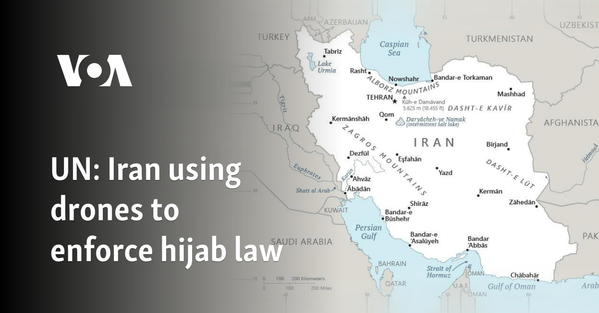 Iran Deploys Drones for Enhanced Enforcement of Hijab Regulations