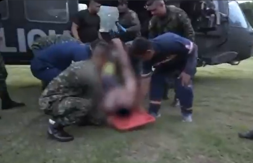 Soldiers doused with gas, set on fire during mission to destroy cocaine lab