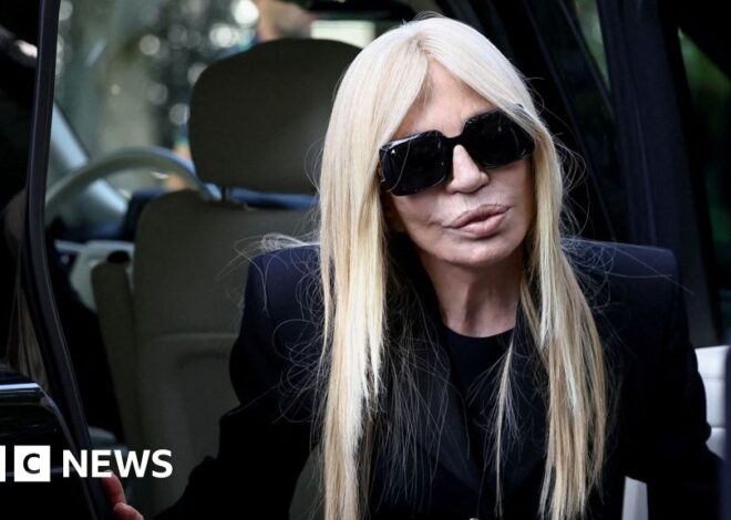 Mourners pay tribute at public viewing of Giorgio Armani’s coffin