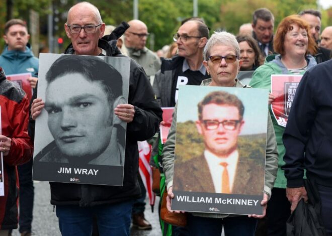 British soldier faces trial over Northern Ireland’s Bloody Sunday killings | Courts News | Al Jazeera