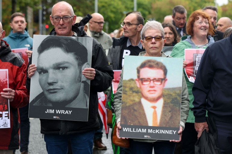 British soldier faces trial over Northern Ireland’s Bloody Sunday killings | Courts News | Al Jazeera