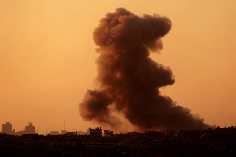 Israel strikes kill Palestinians near Gaza’s last functioning hospitals | Israel-Palestine conflict News | Al Jazeera
