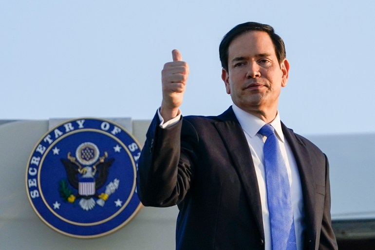 Rubio, en route to Qatar, warns of ‘short window’ to secure Gaza ceasefire | Israel-Palestine conflict News | Al Jazeera