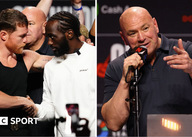 Canelo vs Crawford: UFC chief Dana White clashes with reporter at news conference