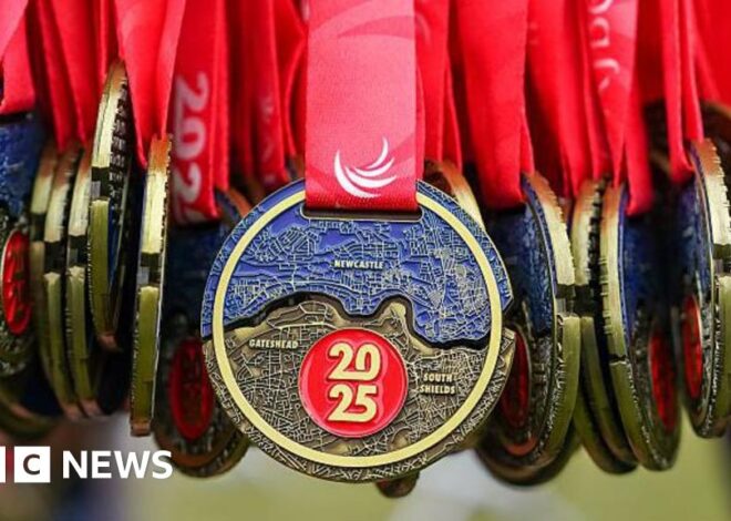 Great North Run medals show Sunderland instead of Newcastle