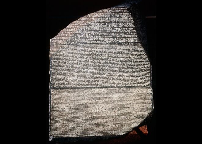 Historic Breakthrough: Rosetta Stone Deciphered, Unlocking Insights into Ancient Egyptian Civilization – September 27, 1822