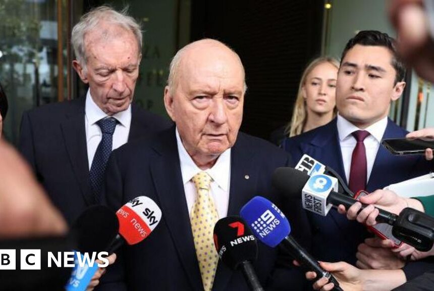 Alan Jones: Sex abuse charges against top Australian radio host downgraded