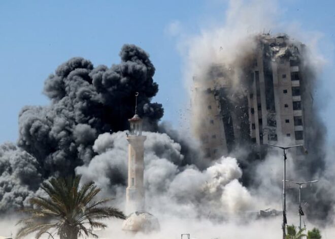 IDF strikes Hamas infrastructure and high rise tower in Gaza, urges civilians to evacuate to Rafah