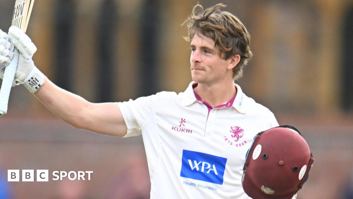 County Championship: Abell hits ton to put Somerset on top against Yorkshire