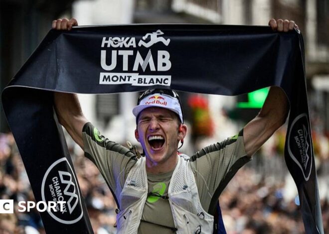 Trail Running: Britain’s Tom Evans wins Ultra-Trail du Mont-Blanc