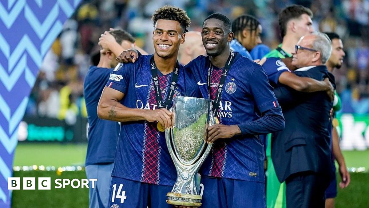 Paris St-Germain: Dembele and Doue to miss September through injury