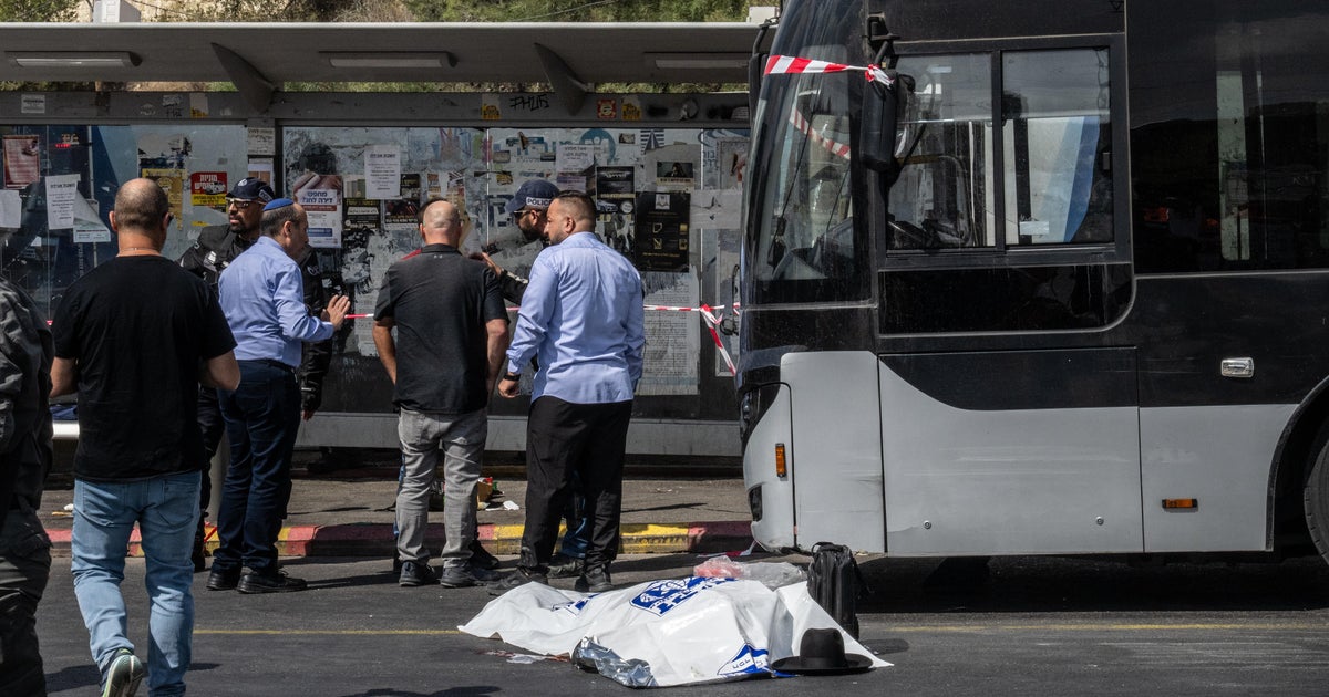 Palestinian gunmen kill six people in attack on Jerusalem bus stop