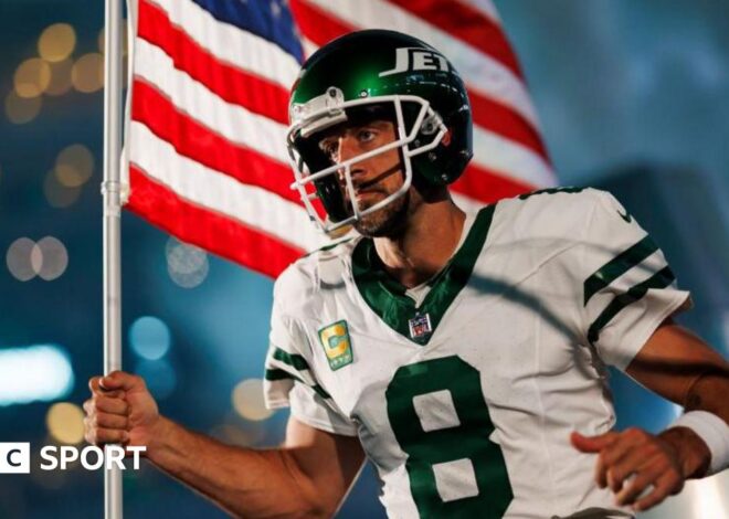 NFL: Aaron Rodgers returns to New York Jets for Pittsburgh Steelers debut