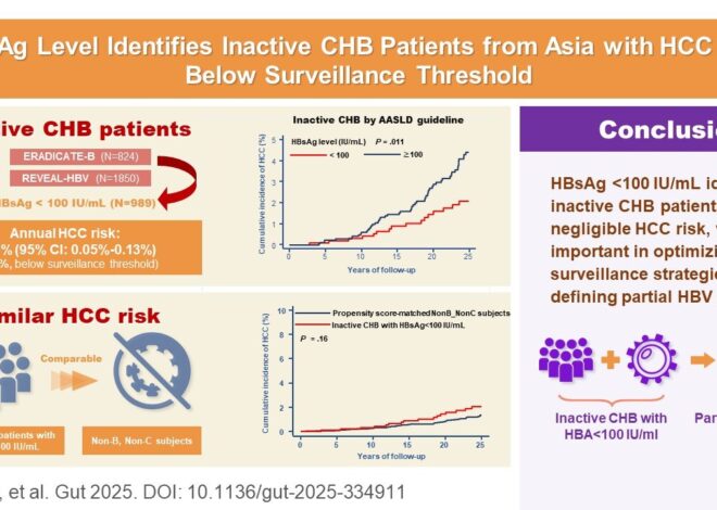 Low hepatitis B surface antigen levels signal minimal liver cancer risk, redefining ‘partial cure’