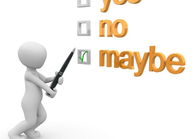 When you’re caught between ‘yes’ and ‘no,’ here’s why ‘maybe’ isn’t the way to go