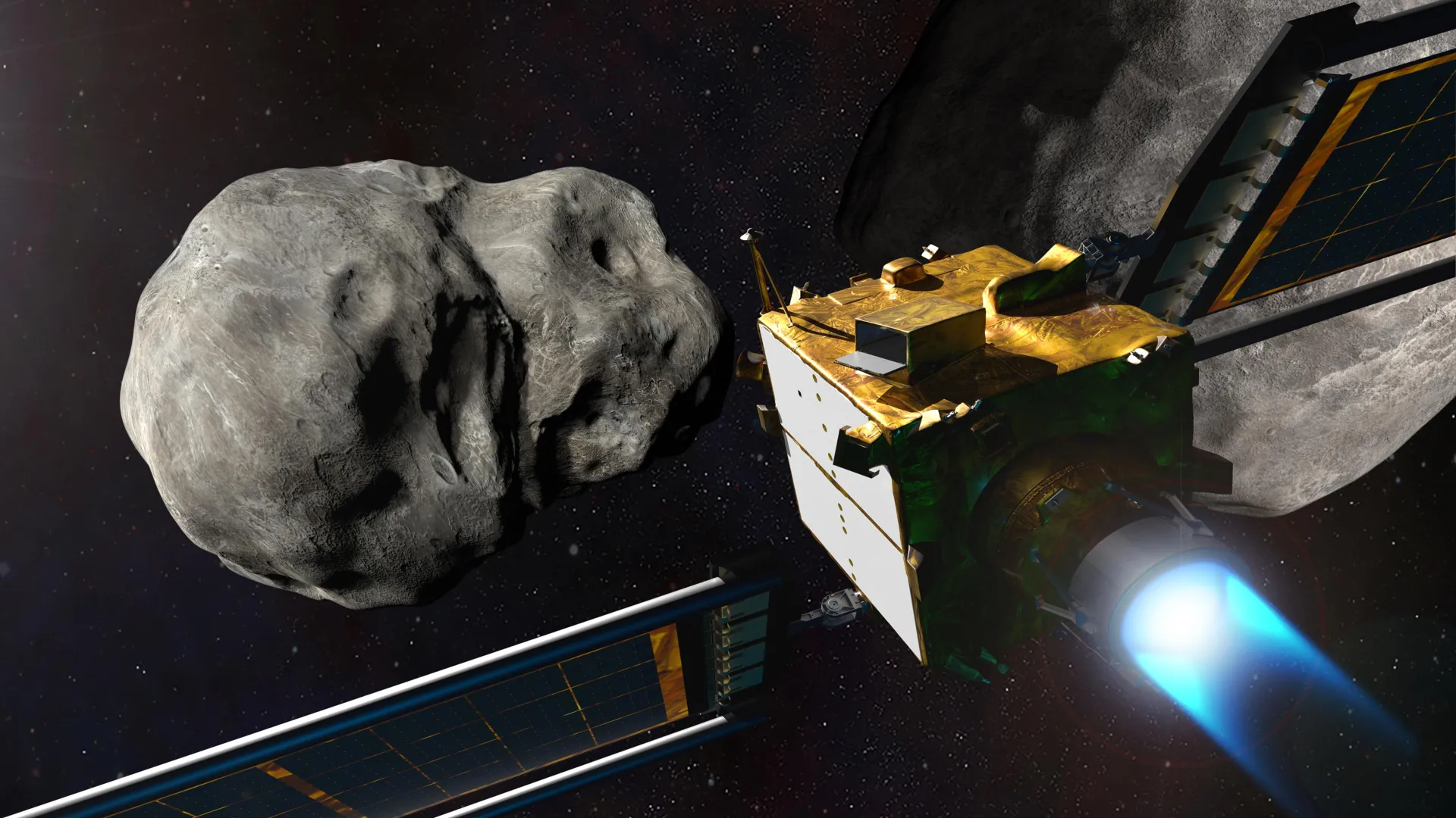 Hit the wrong spot and an asteroid returns on a collision course