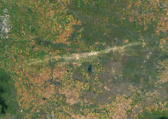 Extreme Golf Ball-Sized Hailstones Create 125-Mile ‘Scar’ on Canadian Landscape Observed from Space