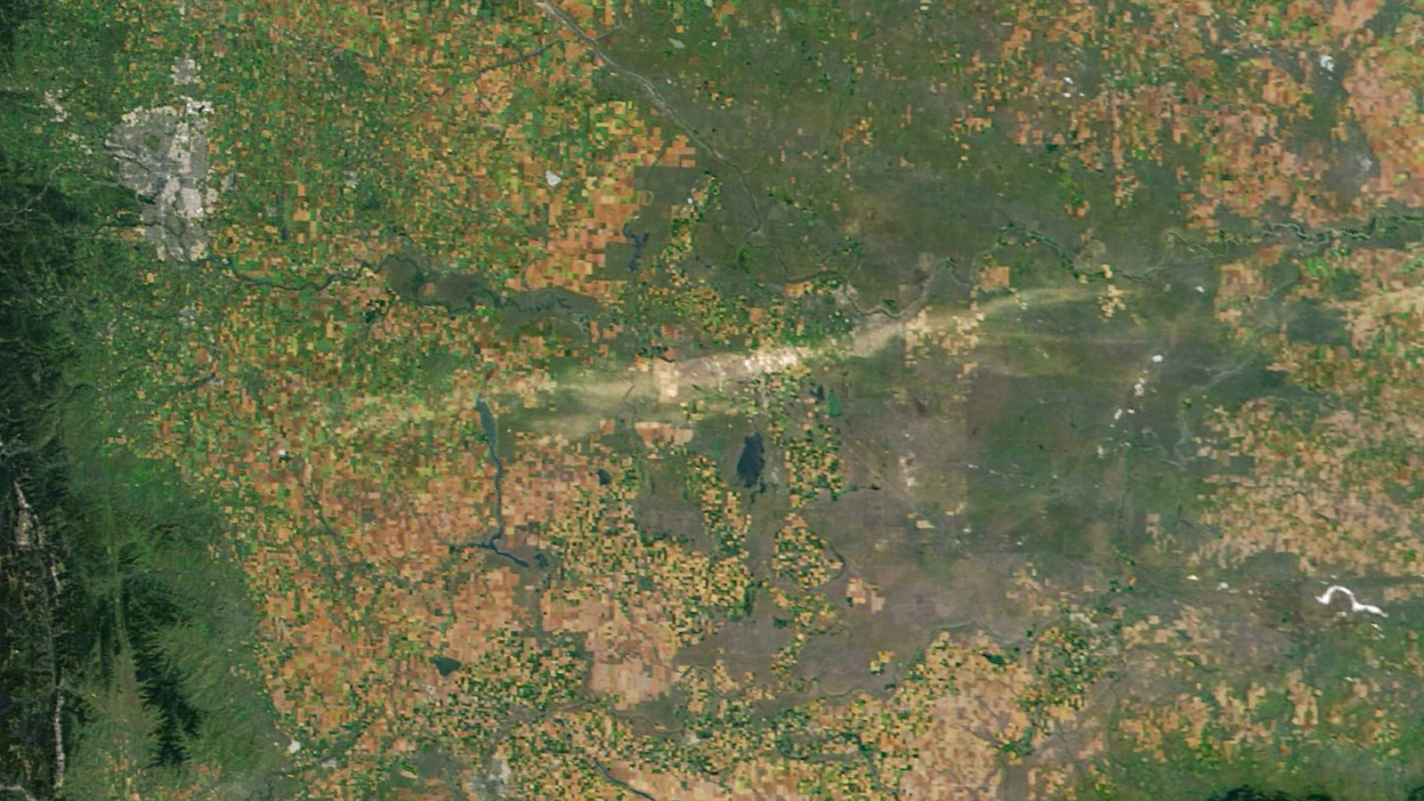 Extreme Golf Ball-Sized Hailstones Create 125-Mile ‘Scar’ on Canadian Landscape Observed from Space