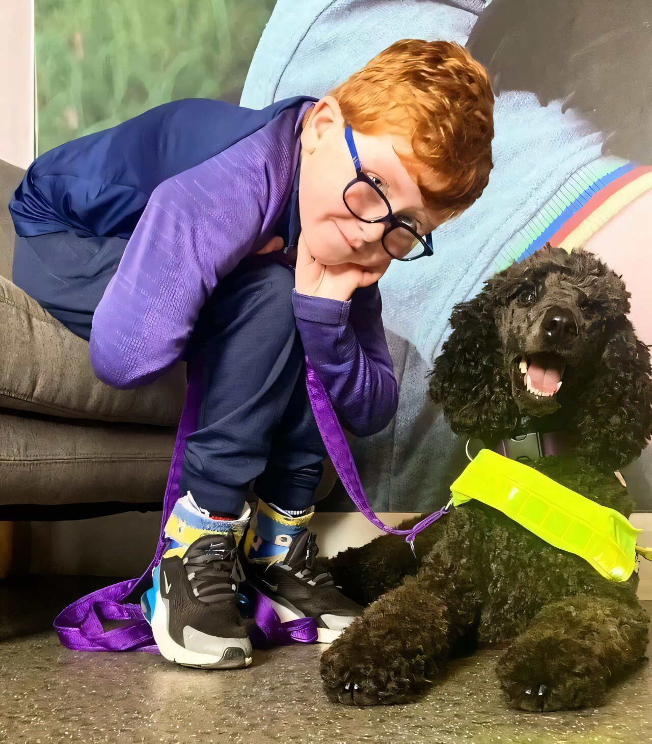 Parents see quality of life improvements in children thanks to mobility assistance dogs