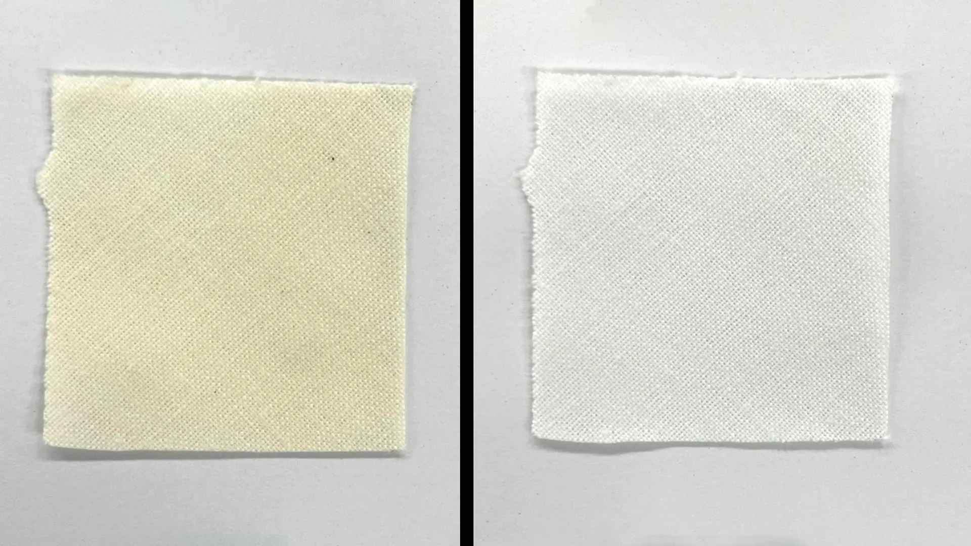 Sweat and food stains vanish under blue light