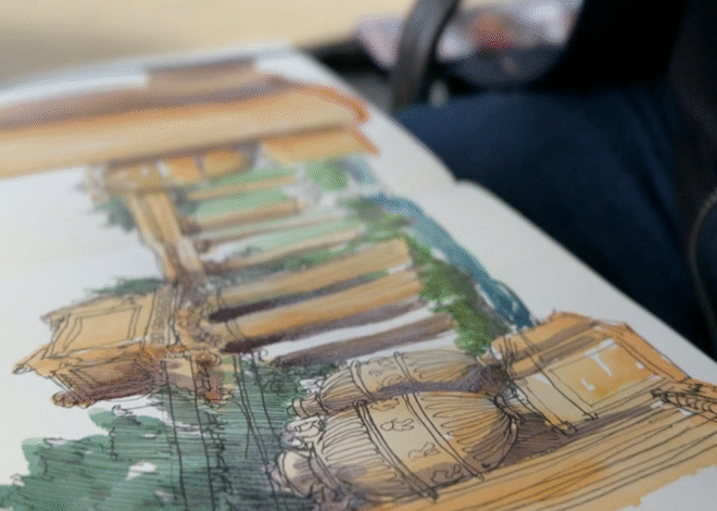 Urban sketching movement turns sidewalks into studios around the world